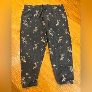 Konges Slojd floral legging jogger cotton 18 months